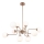 Maytoni MOD221PL-12G - Lampadario a sospensione con supporto rigido ERICH 12xE14/40W/230V rame
