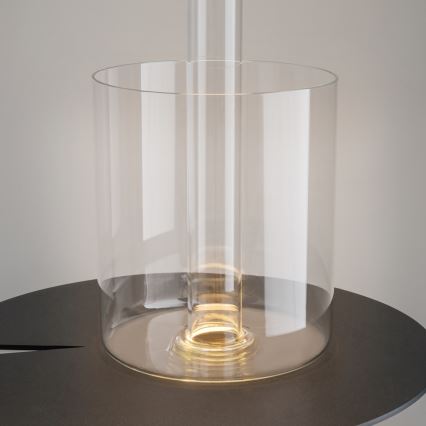 Maytoni MOD229TL-L3B3K1 - LED Dimmerabile ricaricabile portatile lampada da tavolo LED/3W/5V 2200-4000K nero/limpido