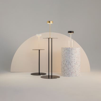 Maytoni MOD229TL-L3B3K1 - LED Dimmerabile ricaricabile portatile lampada da tavolo LED/3W/5V 2200-4000K nero/limpido