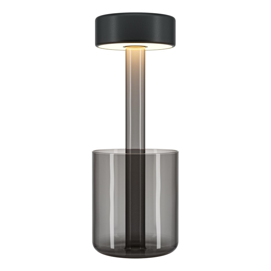 Maytoni MOD229TL-L3B3K3 - LED à intensité variable rechargeable portable lampe de table LED/3W/5V 2200-4000K noir/gris