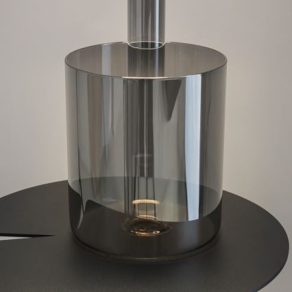 Maytoni MOD229TL-L3B3K3 - LED Dimmerabile ricaricabile portatile lampada da tavolo LED/3W/5V 2200-4000K nero/grigio