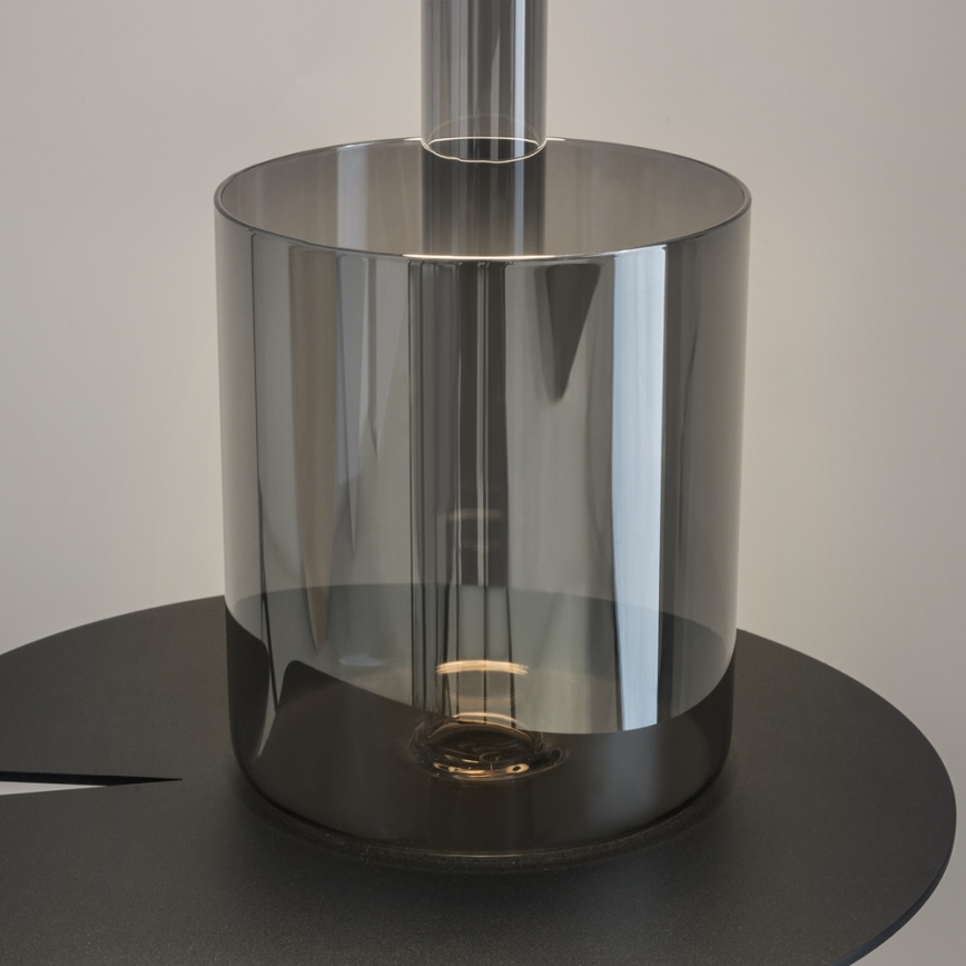 Maytoni MOD229TL-L3B3K3 - LED Dimmerabile ricaricabile portatile lampada da tavolo LED/3W/5V 2200-4000K nero/grigio