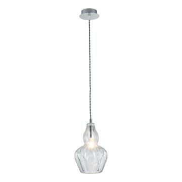 Maytoni MOD238-PL-01-TR - Lampadario a sospensione con filo EUSTOMA 1xE14/40W/230V limpido