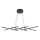 Maytoni MOD244PL-L50BK - Lampadario LED su cavo HALO LED/40W/230V nero