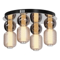 Maytoni MOD273CL-L60CH3K - Plafonnier DROP 4xLED/15W/230V d. 43 cm chrome brillant