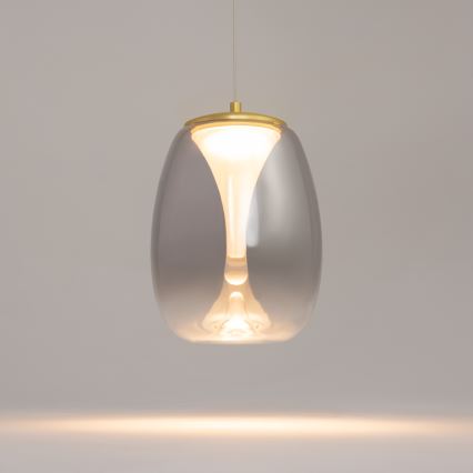 Maytoni MOD282PL-L8G3K - Lampadario LED a sospensione con filo SPLASH LED/7W/230V 3000K oro