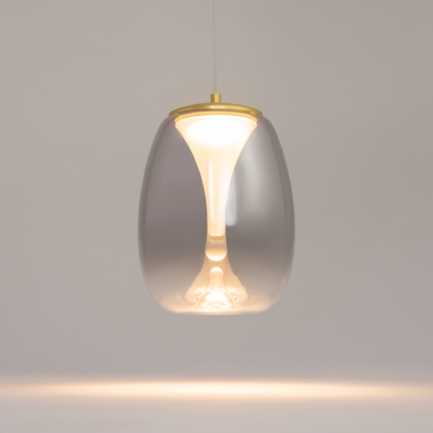 Maytoni MOD282PL-L8G3K - Lampadario LED a sospensione con filo SPLASH LED/7W/230V 3000K oro