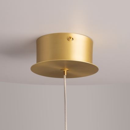 Maytoni MOD282PL-L8G3K - Lampadario LED a sospensione con filo SPLASH LED/7W/230V 3000K oro