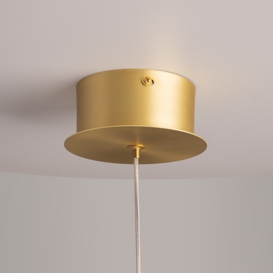 Maytoni MOD282PL-L8G3K - Lampadario LED a sospensione con filo SPLASH LED/7W/230V 3000K oro