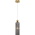 Maytoni MOD302PL-01GR - Suspension filaire ANTIC 1xE14/40W/230V doré/gris