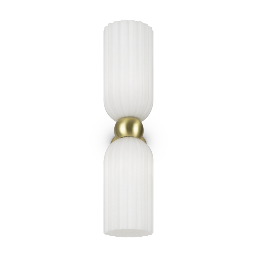Maytoni MOD302WL-02W - Applique murale ANTIC 2xE14/40W/230V doré/blanc
