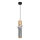 Maytoni MOD303PL-01CFL3 - Lampadario a sospensione con filo PALETTE 1xGU10/40W/230V oro/grigio