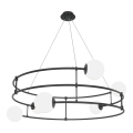 Maytoni MOD317PL-06B - Kronleuchter BALANCE 6xG9/40W/230V schwarz