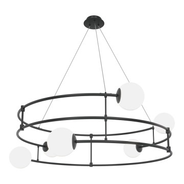 Maytoni MOD317PL-06B - Kronleuchter BALANCE 6xG9/40W/230V schwarz