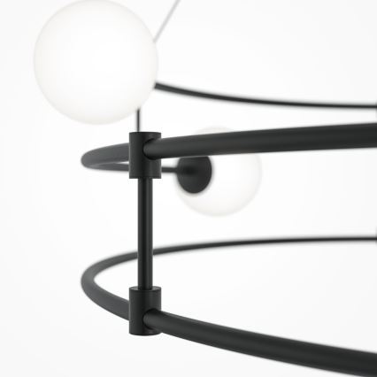 Maytoni MOD317PL-06B - Kronleuchter BALANCE 6xG9/40W/230V schwarz