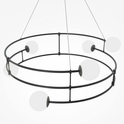 Maytoni MOD317PL-06B - Lampadario a sospensione con filo BALANCE 6xG9/40W/230V nero