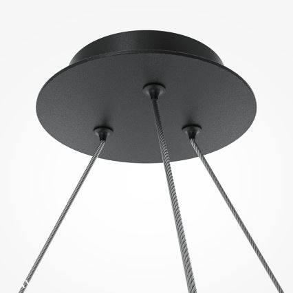 Maytoni MOD317PL-06B - Lampadario a sospensione con filo BALANCE 6xG9/40W/230V nero