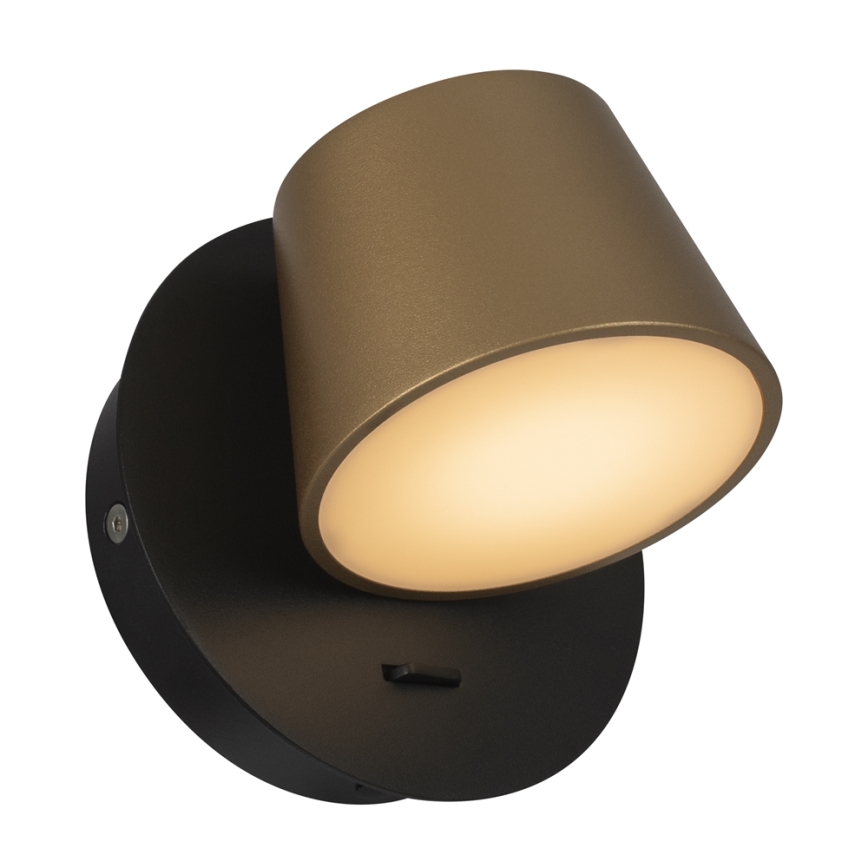 Maytoni MOD421WL-L6BBS3K - Applique a LED PIXEL 7W/230V 3000K oro/nero