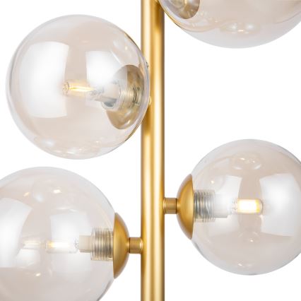 Maytoni MOD545PL-06G - Lampadario a sospensione con filo DALLAS 6xG9/28W/230V ottone