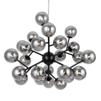 Maytoni MOD545PL-24B - Lampadario a sospensione con filo DALLAS 24xG9/28W/230V nero