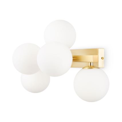 Maytoni MOD547WL-05BS - Applique DALLAS 5xG9/28W/230V oro