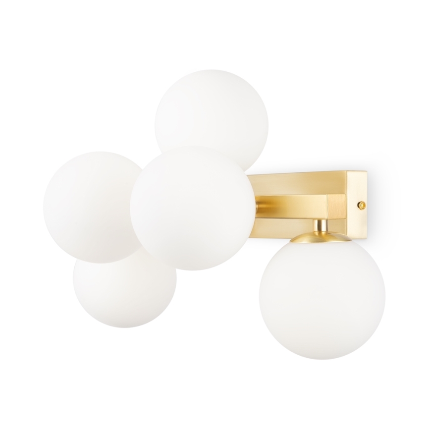 Maytoni MOD547WL-05BS - Applique DALLAS 5xG9/28W/230V oro
