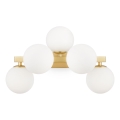 Maytoni MOD547WL-05BS - Wandleuchte DALLAS 5xG9/28W/230V golden