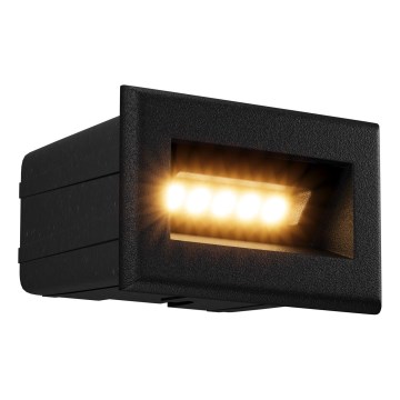 Maytoni O045SL-L3B3K - Luce da esterno da incasso LED BOSCA LED/3W/230V 3000K IP65 nero