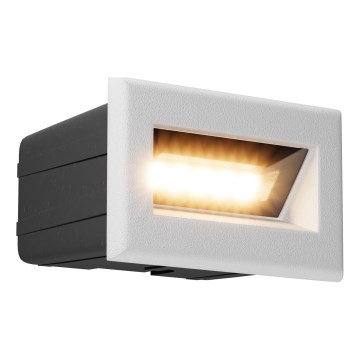 Maytoni O045SL-L3W3K - Luce da esterno da incasso LED BOSCA LED/3W/230V 3000K IP65 bianco