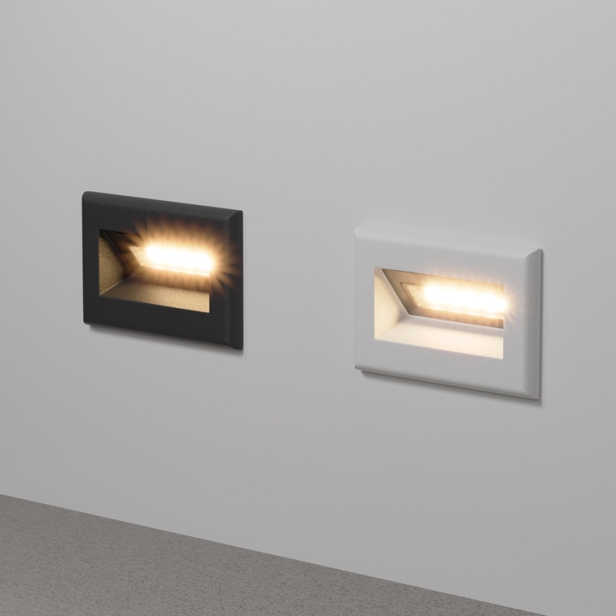 Maytoni O045SL-L3W3K - Luce da esterno da incasso LED BOSCA LED/3W/230V 3000K IP65 bianco