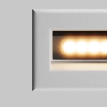 Maytoni O045SL-L3W3K - Luce da esterno da incasso LED BOSCA LED/3W/230V 3000K IP65 bianco