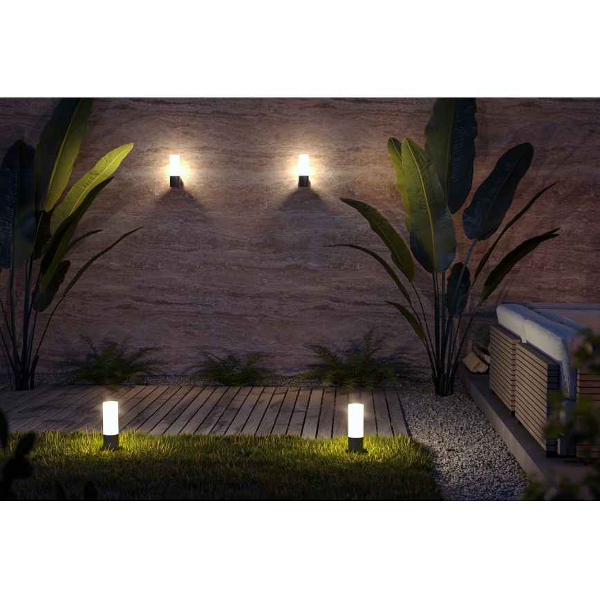 Maytoni O418WL-01B - Applique murale extérieure WILLIS 1xE27/60W/230V IP54 noir