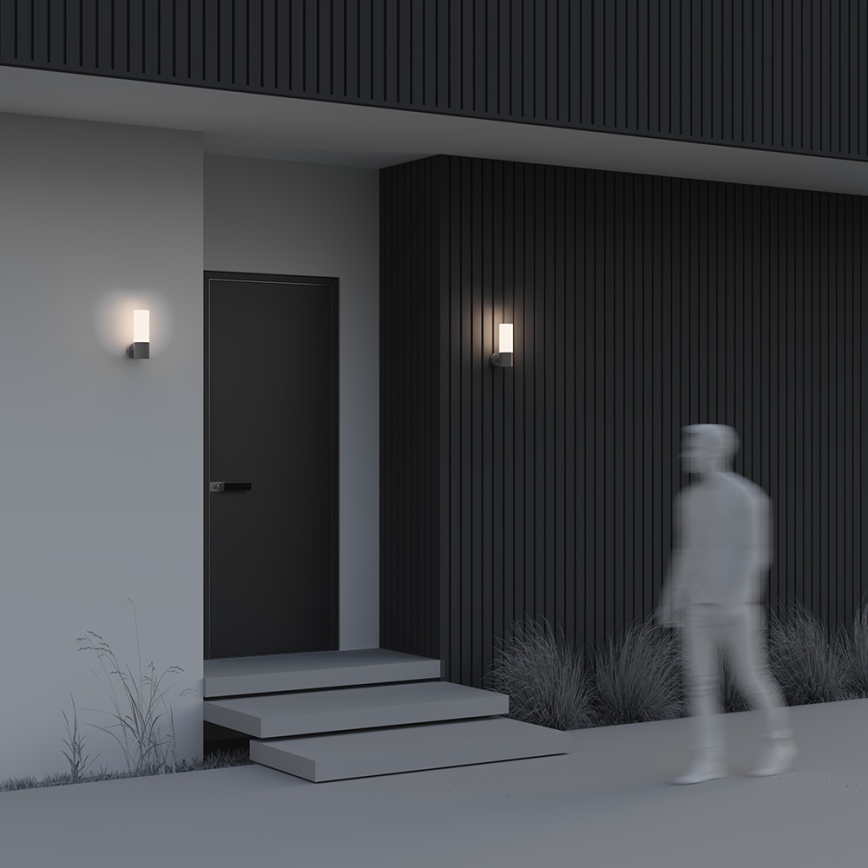 Maytoni O418WL-01GR - Applique murale extérieure WILLIS 1xE27/60W/230V IP54 anthracite
