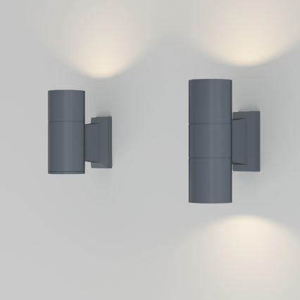 Maytoni O574WL-02GR - Applique murale extérieure BOWERY 2xGU10/50W/230V IP54 anthracite