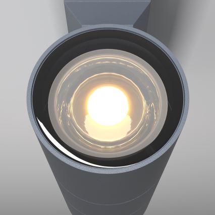 Maytoni O574WL-02GR - Outdoor-Wandleuchte BOWERY 2xGU10/50W/230V IP54 anthrazit