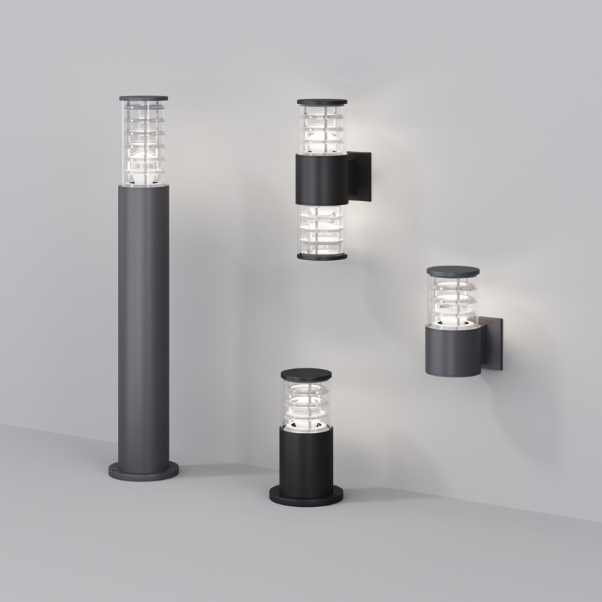 Maytoni O576WL-02GR - Applique murale extérieure BRONX 2xE27/60W/230V IP54 anthracite