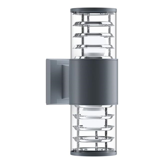 Maytoni O576WL-02GR - Outdoor-Wandleuchte BRONX 2xE27/60W/230V IP54 anthrazit
