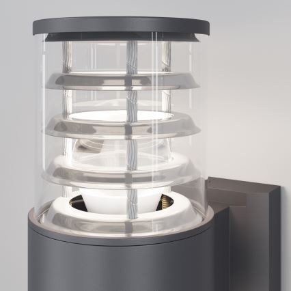 Maytoni O576WL-02GR - Outdoor-Wandleuchte BRONX 2xE27/60W/230V IP54 anthrazit