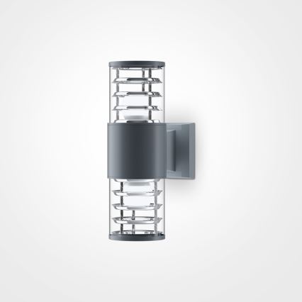 Maytoni O576WL-02GR - Outdoor-Wandleuchte BRONX 2xE27/60W/230V IP54 anthrazit