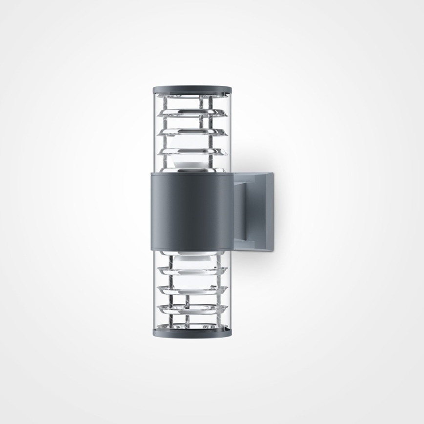 Maytoni O576WL-02GR - Outdoor-Wandleuchte BRONX 2xE27/60W/230V IP54 anthrazit