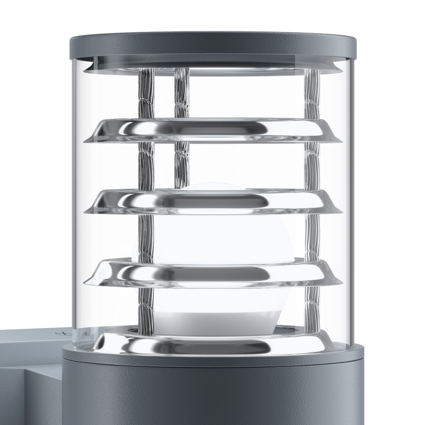 Maytoni O576WL-02GR - Outdoor-Wandleuchte BRONX 2xE27/60W/230V IP54 anthrazit