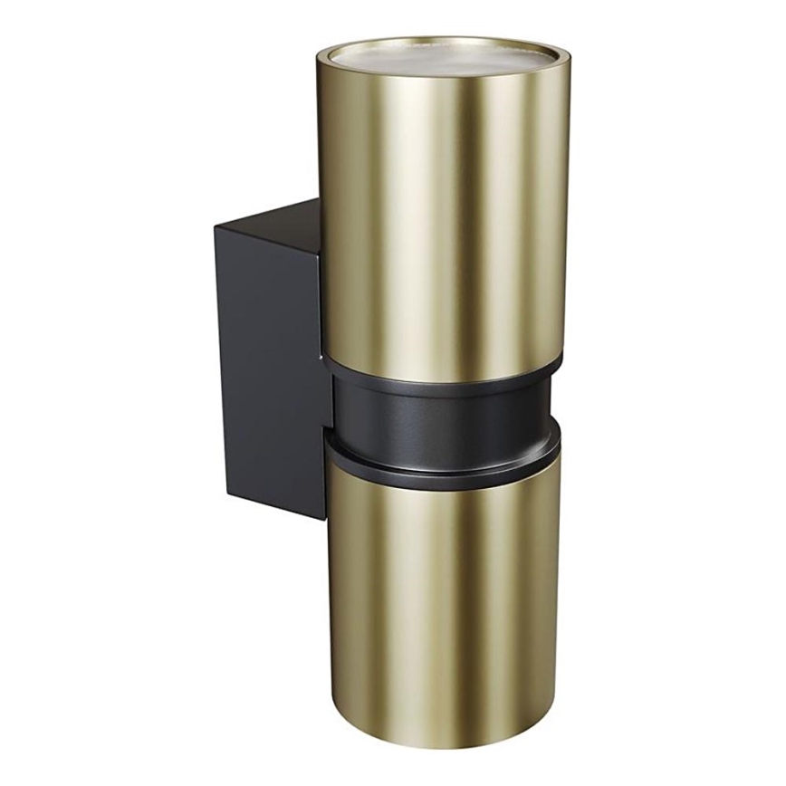 Maytoni O582WL-02BS - Applique da esterno BOWERY 2xGU10/50W/230V IP54 ottone