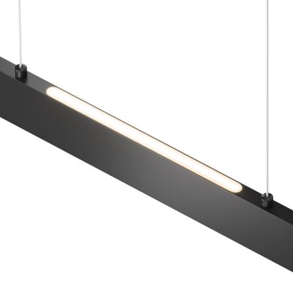 Maytoni P010PL-L30B4K - Lampadario LED a sospensione con filo STEP LED/30W/230V 4000K 118,5 cm nero