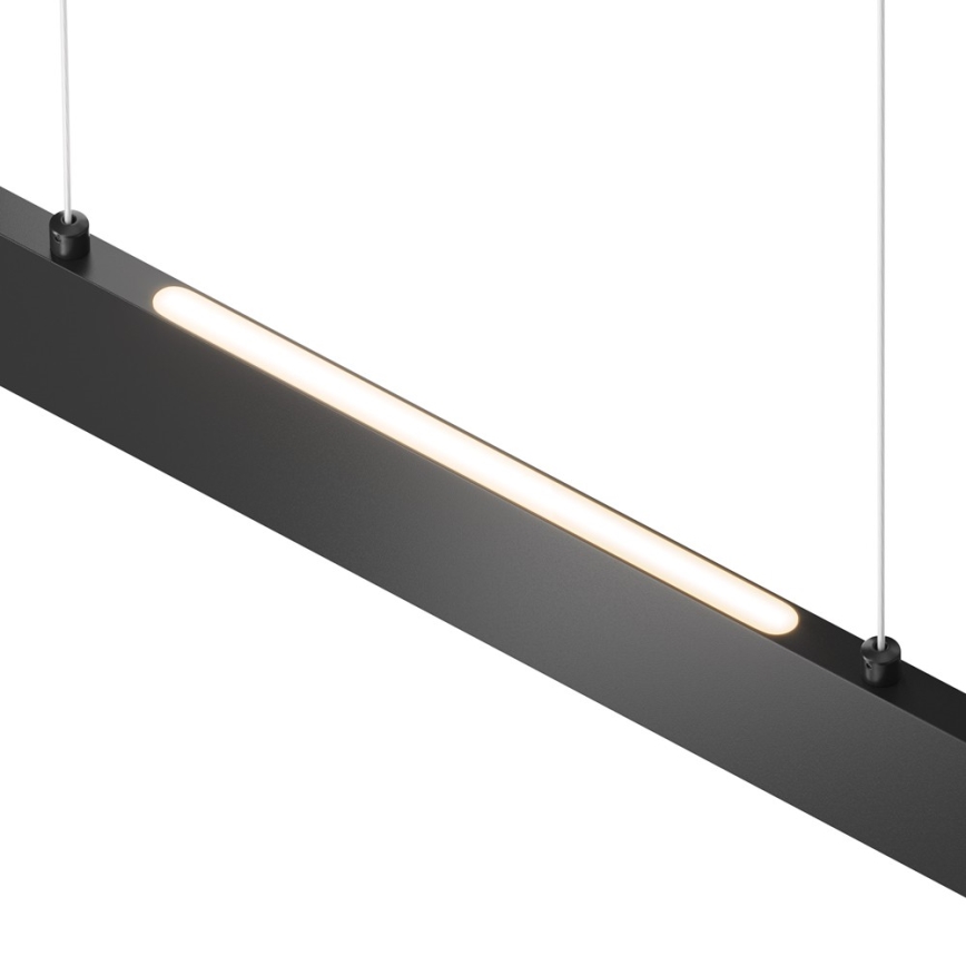 Maytoni P010PL-L30B4K - Lampadario LED a sospensione con filo STEP LED/30W/230V 4000K 118,5 cm nero