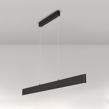 Maytoni P010PL-L30B4K - LED-Hängeleuchte STEP LED/30W/230V 4000K 118,5 cm schwarz