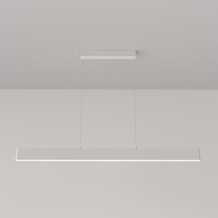 Maytoni P010PL-L30W4K - Lampadario LED a sospensione con filo STEP LED/30W/230V 4000K 118,5 cm bianco