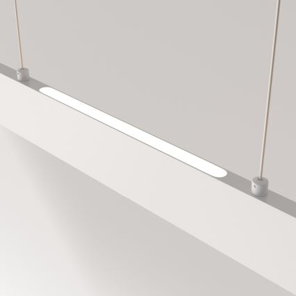 Maytoni P010PL-L30W4K - Lampadario LED a sospensione con filo STEP LED/30W/230V 4000K 118,5 cm bianco