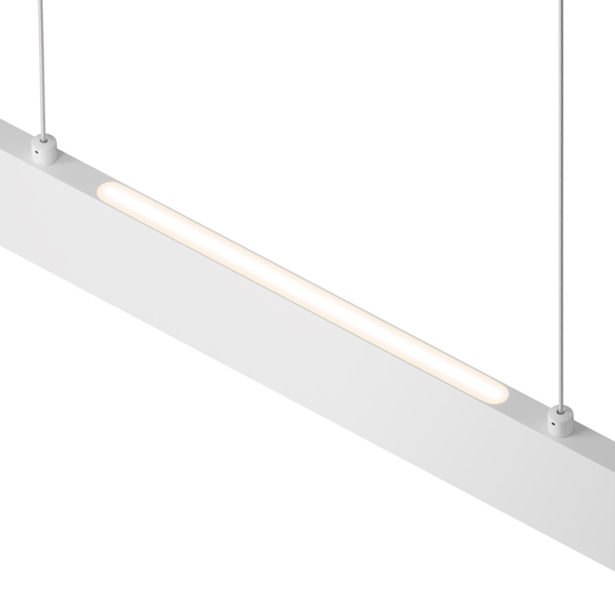 Maytoni P010PL-L30W4K - Lampadario LED a sospensione con filo STEP LED/30W/230V 4000K 118,5 cm bianco