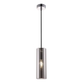 Maytoni P011PL-01CH - Hängeleuchte GIOIA 1xE14/40W/230V schwarz