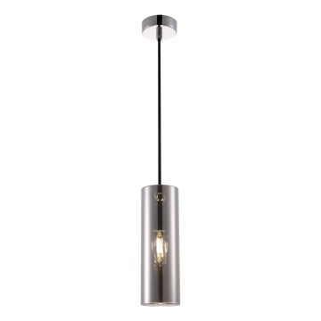 Maytoni P011PL-01CH - Lampadario a sospensione con filo GIOIA 1xE14/40W/230V nero